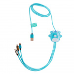 Squishmallows Chargercable 1.2m Tat 3in1 USB-C/Micro/Lightning