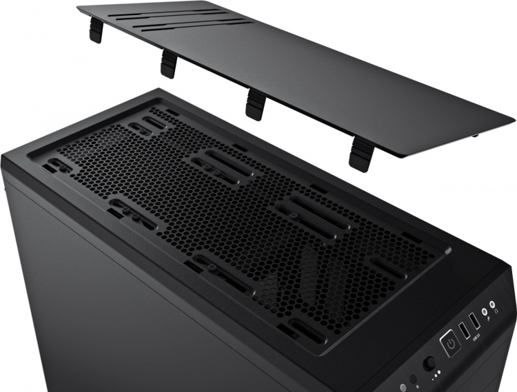 Be Quiet! Pure Base 600 ATX-kast, zwart