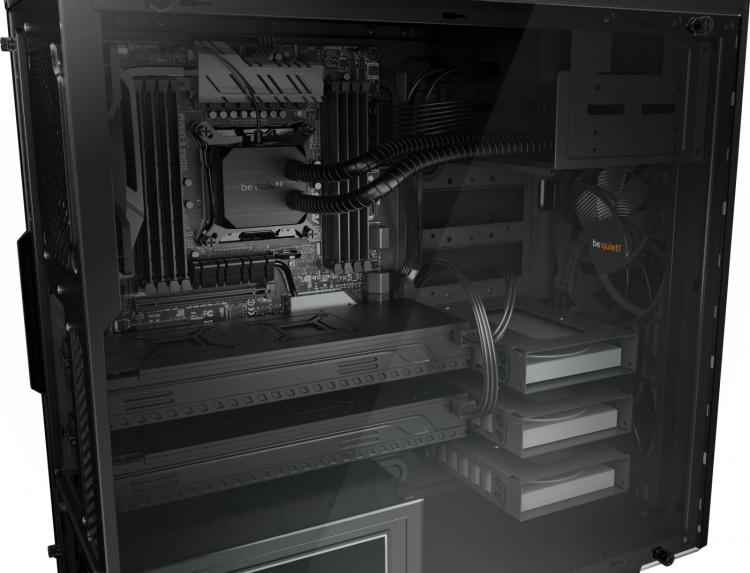 Be Quiet! Pure Base 600 ATX-kast met venster, zwart
