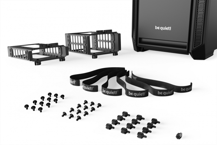 Be Quiet! Silent Base 601 ATX-kast, zwart