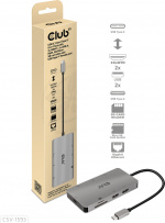 Club 3D Type-C 8-in-1 hub