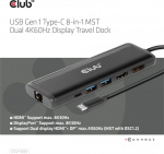 Club 3D Type-C 8-in-1 hub Club 3D Type-C 8-in-1 hub