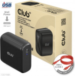 Club 3D CAC-1908EU Reislader 100 W GaN USB-C voeding Club 3D CAC-1908EU Reislader 100 W GaN USB-C voeding