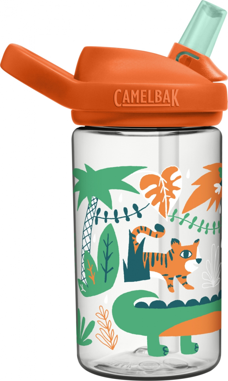 Camelbak Eddy+ Kids 0,4L waterfles, Jungle dieren