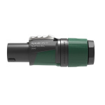 Neutrik 4-polige speakON kabelconnector, schroefaansluitingen, trekontlasting voor kabeldiameters 10 tot 16 mm