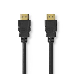 Nedis Ultra High Speed HDMI™-Kabel | HDMI™ Connector | HDMI™ Connector | 8K@60Hz | 48 Gbps | 2.00 m | Rond | 6.5 mm | Zwart | Label Nedis Ultra High Speed HDMI™-Kabel | HDMI™ Connector | HDMI™ Connector | 8K@60Hz | 48 Gbps | 2.00 m | Rond | 6.5 mm | Zwart | Label