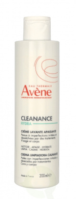 Avene Cleanance Hydra Soothing Cleansing Cream 200 ml Blemishprone Skin Left Dry And Irritated By Treatments
