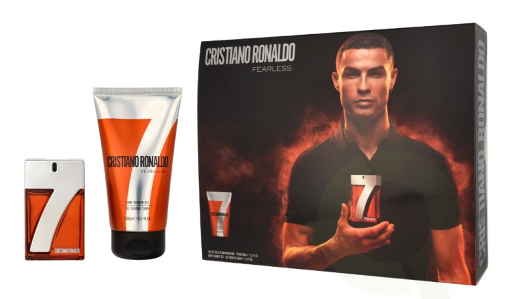 Cristiano Ronaldo CR7 Fearless Giftset 180 ml Edt Spray 30ml/Showergel 150ml