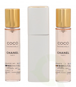 Chanel Coco Mademoiselle Giftset 60 ml 2x Edt Spray Refill 20Ml/1x Edt Spray 20Ml - Twist and Spray