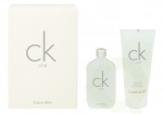 Calvin Klein Ck One Giftset 150 ml Edt Spray 50ml / Hair & Body Wash 100ml