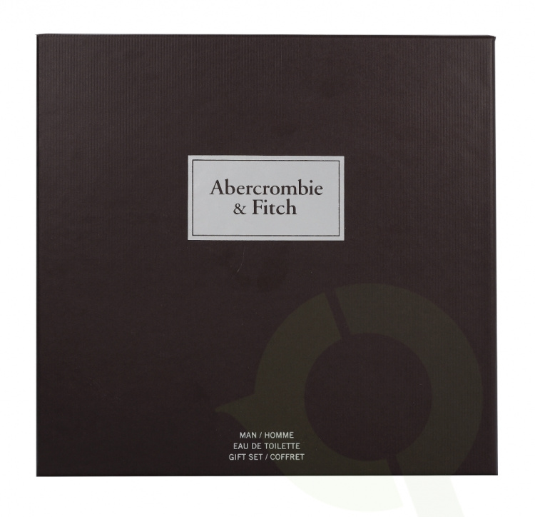 Abercrombie & Fitch First Instinct Man Giftset 150 ml Edt Spray 50ml/Hair And Body Wash 100ml