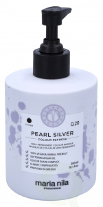 Maria Nila Colour Refresh Non-Permanent Colour Mask 300 ml 0.20 Pearl Silver