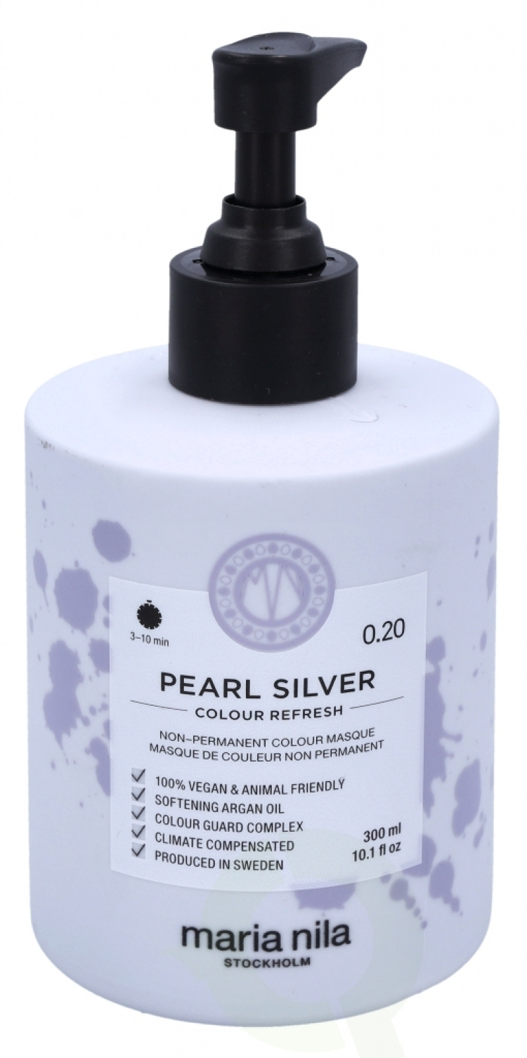 Maria Nila Colour Refresh Non-Permanent Colour Mask 300 ml 0.20 Pearl Silver