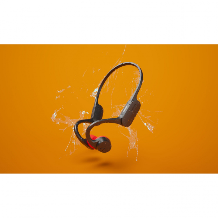 Philips TAA5608BK Trådlösa open-ear-sporthörlurar, bone conduction, IPX5-klass. Svarta Philips TAA5608BK Trådlösa open-ear-sporthörlurar, bone conduction, IPX5-klass. Svarta