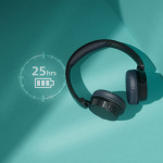 Philips TAH3209BK Trådlösa on-ear-hörlurar,, 25h speltid, lätta och bekväma. Svarta Philips TAH3209BK Trådlösa on-ear-hörlurar,, 25h speltid, lätta och bekväma. Svarta