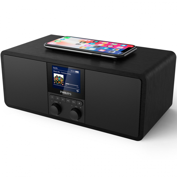 Philips TAR8805 Internet radio med Stereo-ljud, Bluetooth, Spotify Connect