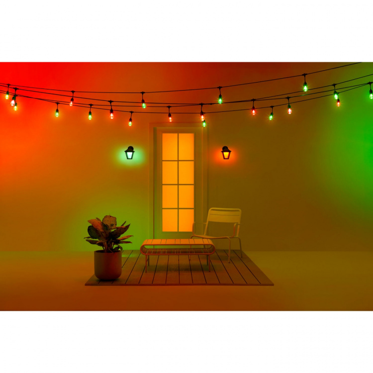 WiZ WiFi Smart Classic Vägglampa Utomhus Färg + Varm-kallvit 230V