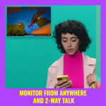 WiZ WiFi Smart Vägglampa Utomhus med inbyggd kamera WiZ WiFi Smart Vägglampa Utomhus med inbyggd kamera