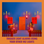 WiZ WiFi Smart Vägglampa Utomhus med inbyggd kamera WiZ WiFi Smart Vägglampa Utomhus med inbyggd kamera