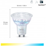 WiZ WiFi Smart LED GU10 50W 345lm Varm-kallvit 1-pack WiZ WiFi Smart LED GU10 50W 345lm Varm-kallvit 1-pack