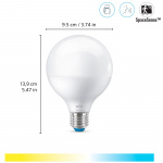 WiZ WiFi Smart LED E27 G95 75W 1055lm Varm-kallvit WiZ WiFi Smart LED E27 G95 75W 1055lm Varm-kallvit
