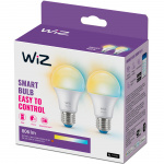 WiZ WiFi Smart LED E27 60W 806lm Varm-kallvit 2-pack WiZ WiFi Smart LED E27 60W 806lm Varm-kallvit 2-pack