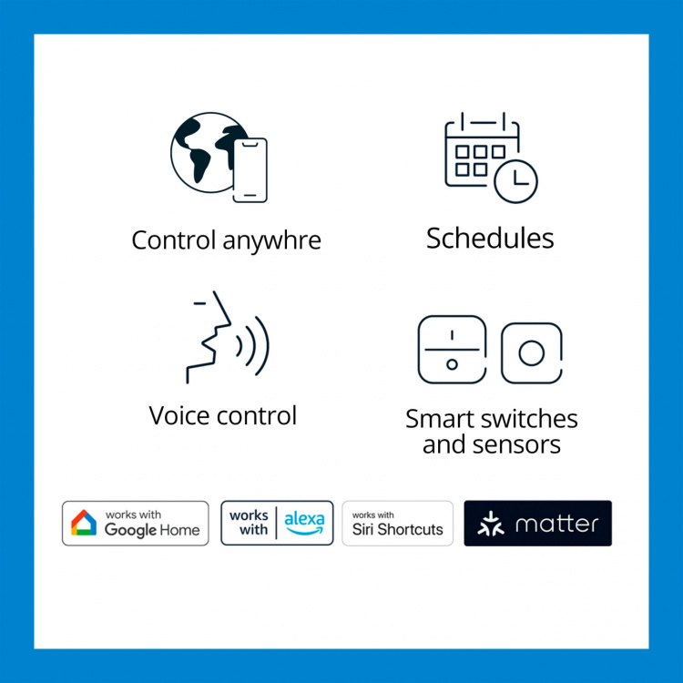 WiZ WiFi Smart LED GU10 50W 345lm Warm-Koud Wit 2-pack WiZ WiFi Smart LED GU10 50W 345lm Warm-Koud Wit 2-pack