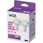 WiZ WiFi Smart LED GU10 50W 345lm Warm-Koud Wit 2-pack WiZ WiFi Smart LED GU10 50W 345lm Warm-Koud Wit 2-pack