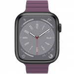 Celly Armband till Apple Watch 42/44/45mm Magnetiskt Lila