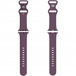 Celly Armband till Apple Watch 38/40/41mm Silikon Lila