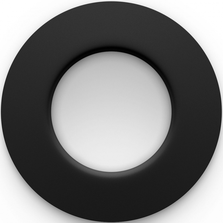 Philips Hue Slim Downlight S 90mm White and Color Ambiance Svart 1-pack Philips Hue Slim Downlight S 90mm White and Color Ambiance Svart 1-pack