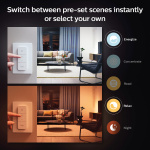 Philips Hue Runner White Ambiance 3 spot 1200 lm Svart