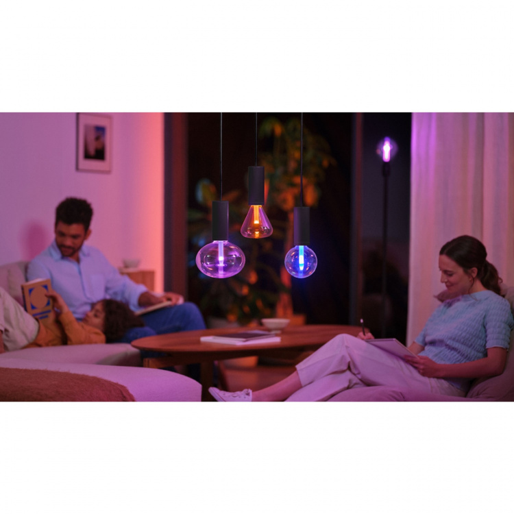 Philips Hue Lightguide Globe Large 125mm E27 White and Color Ambiance