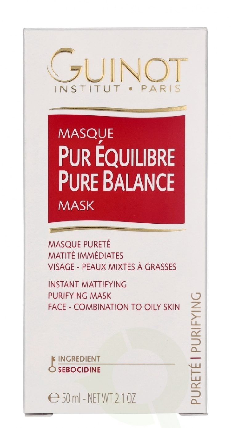 Guinot Pure Balance Instant Mattifying Purifying Mask 50 ml