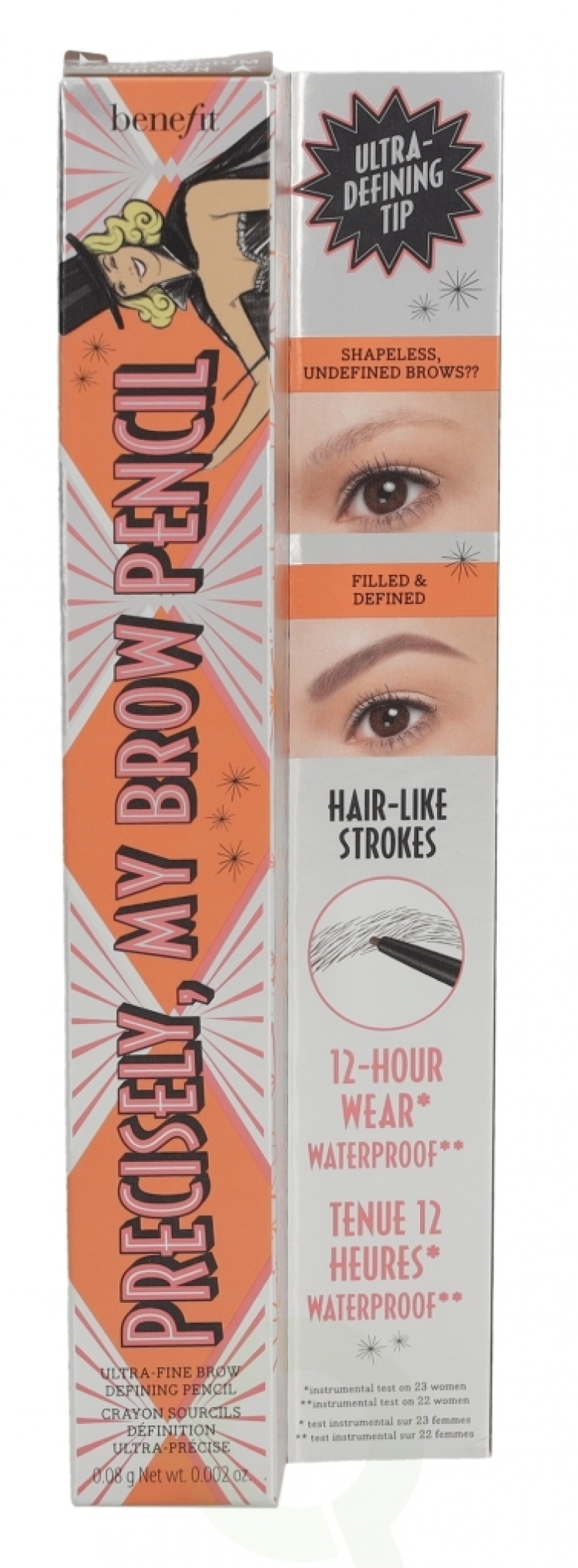 Benefit Precisely My Brow Pencil Ultra-Fine 0.08 g #3.75 Warm Medium Brown