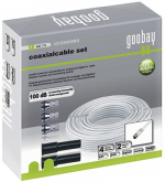 Goobay coaxkabelboom, 10 m Goobay coaxkabelboom, 10 m