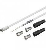 Goobay coaxkabelboom, 30 m, wit Goobay coaxkabelboom, 30 m, wit