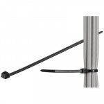 Goobay weerbestendige ritssluiting 100st, breedte 3,5 mm, lengte 150 mm, zwart Goobay weerbestendige ritssluiting 100st, breedte 3,5 mm, lengte 150 mm, zwart