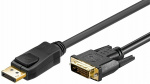 Goobay DisplayPort - DVI-D Dual Link kabel, 5 m