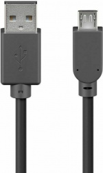 Goobay USB-A naar Micro-B kabel, 0,3 m Goobay USB-A naar Micro-B kabel, 0,3 m