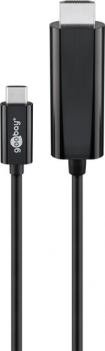 Goobay USB-C naar HDMI-kabel, 1,8 m