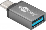Goobay USB-C naar A 3.0-adapter, ster grijs