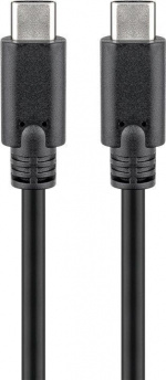 Goobay USB-C naar USB-C 3.2 Gen1-kabel, 0,5 m Goobay USB-C naar USB-C 3.2 Gen1-kabel, 0,5 m