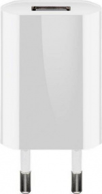 Goobay Micro-USB 5 W oplader + kabel, 1 m, wit Goobay Micro-USB 5 W oplader + kabel, 1 m, wit