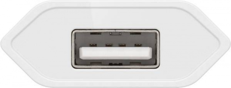 Goobay Micro-USB 5 W oplader + kabel, 1 m, wit Goobay Micro-USB 5 W oplader + kabel, 1 m, wit