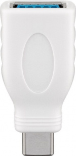 Goobay USB-A naar USB-C 3.0 OTG-adapter, wit