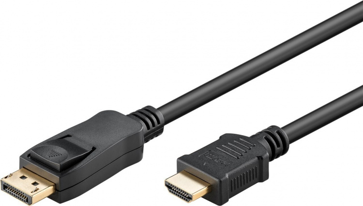 Goobay DisplayPort naar HDMI monitorkabel, 2 m Goobay DisplayPort naar HDMI monitorkabel, 2 m