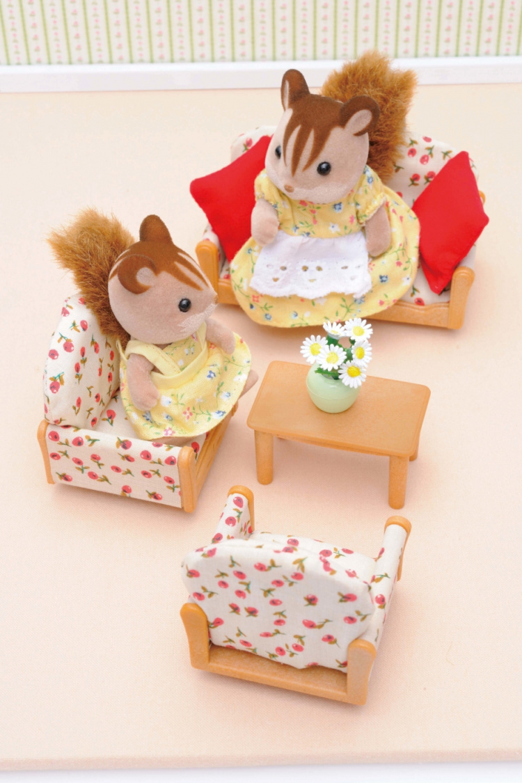 Sylvanian Families 3-delig bankstel