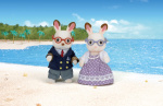 Sylvanian Families Grootouders van chocolade konijntjes