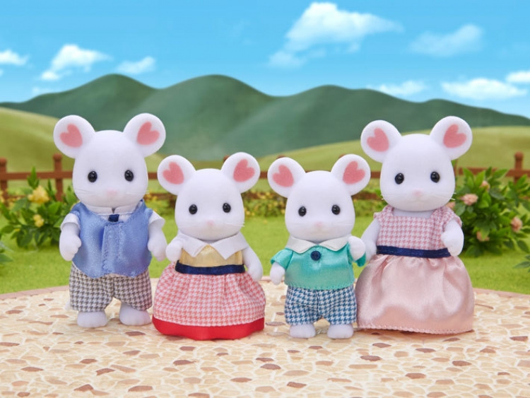 Sylvanian Families Marshmallow Muis Familie